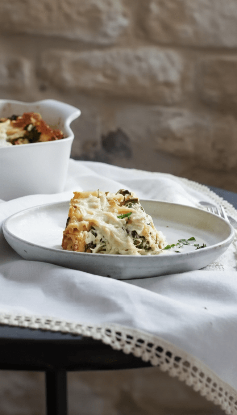 Joanna Gaines White Chicken Alfredo Lasagna