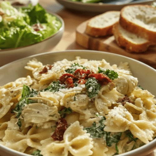 Joanna Gaines Creamy Bowtie Pasta Recipe