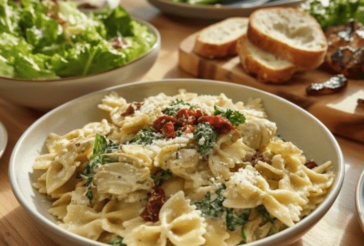 Joanna Gaines Creamy Bowtie Pasta Recipe