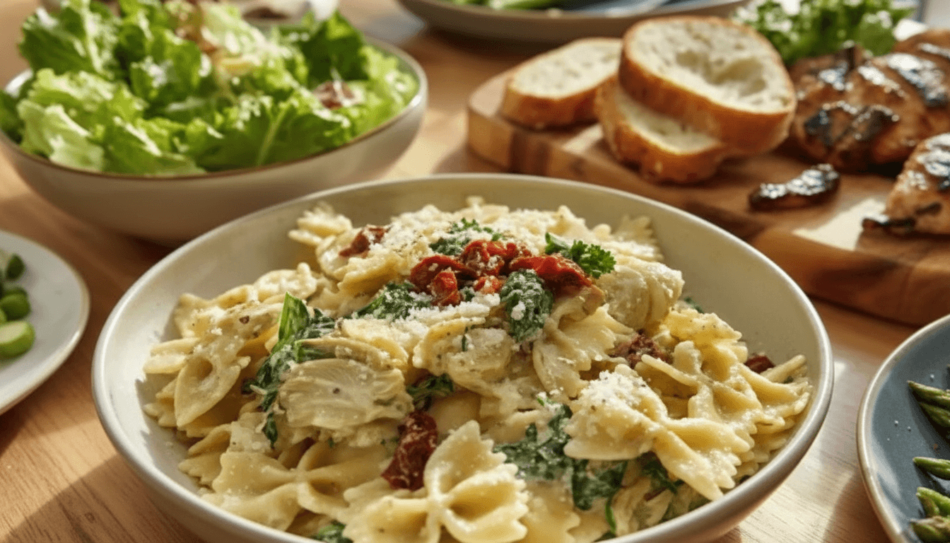 Joanna Gaines Creamy Bowtie Pasta Recipe