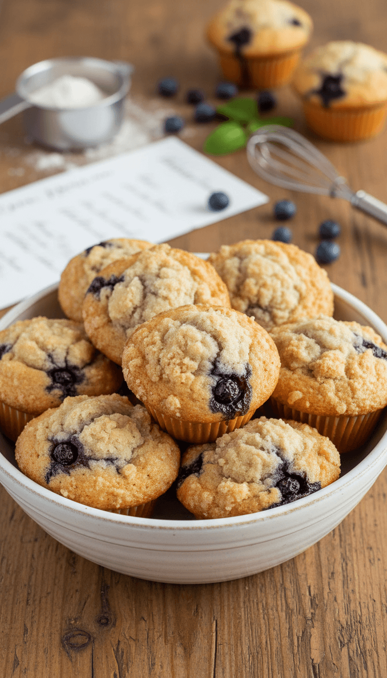 Joanna Gaines Blueberry Muffins