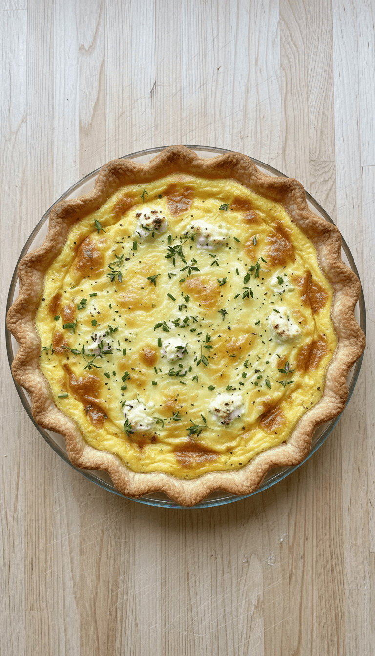 Joanna Gaines Cheese Quiche