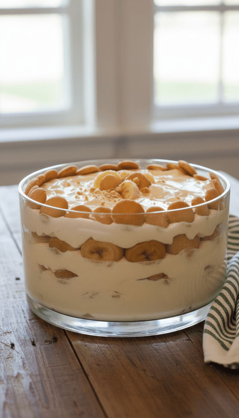 Joanna Gaines Cozy Banana Pudding