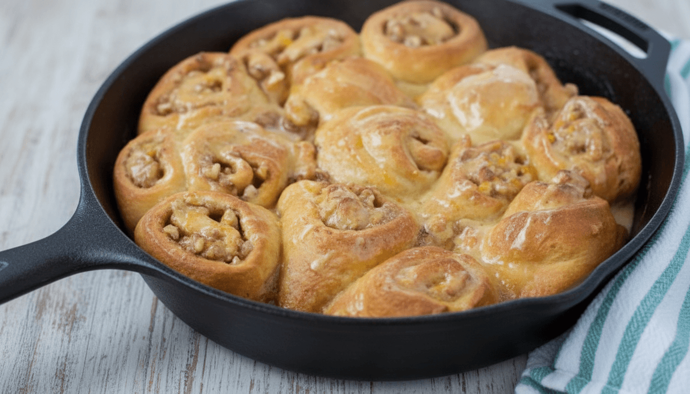 Joanna Gaines Orange Walnut Sweet Rolls Recipe