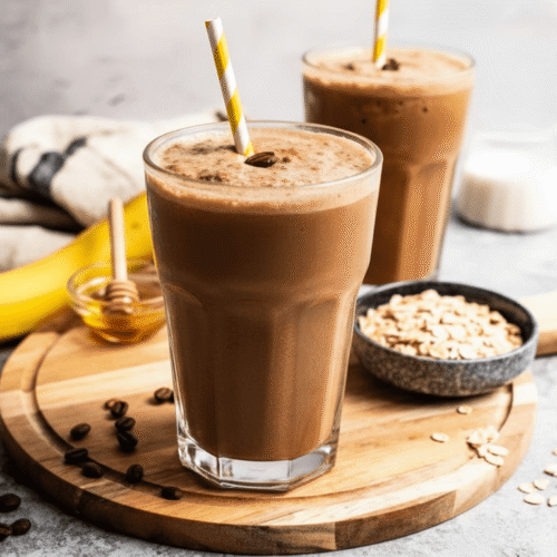 Banana Protein Coffee Smoothie Recipe