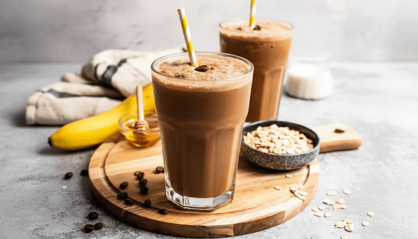Banana Protein Coffee Smoothie Recipe