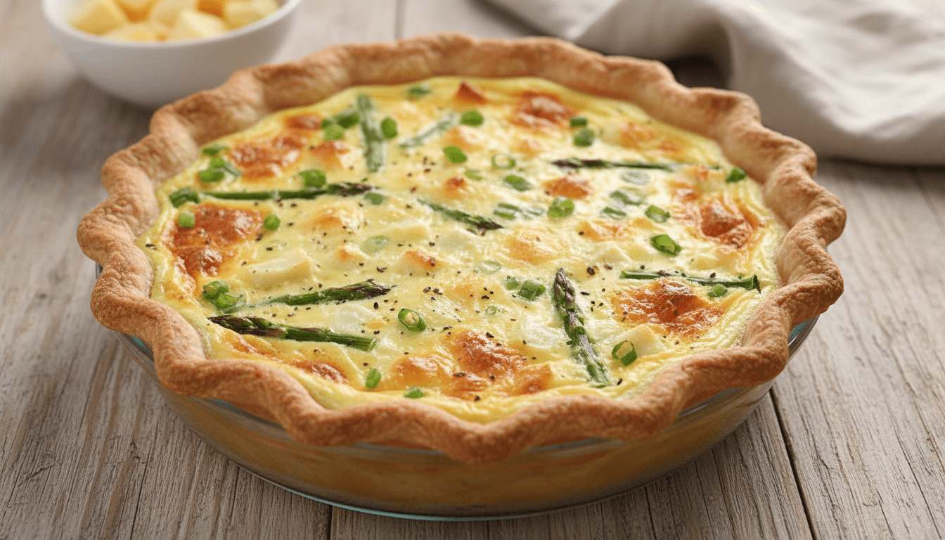 Joanna Gaines Cheese Quiche​ Recipe