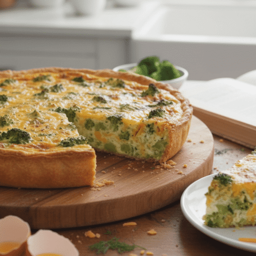 Joanna Gaines Broccoli Cheddar Quiche Recipe