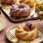 Mini Lemon Cakes With Lavender Glaze Recipe