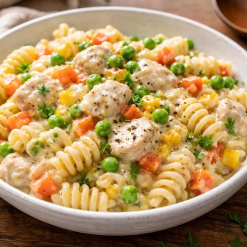 Chicken Pot Pie Pasta Recipe