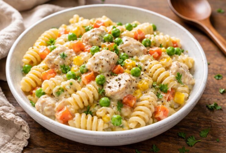 Chicken Pot Pie Pasta Recipe