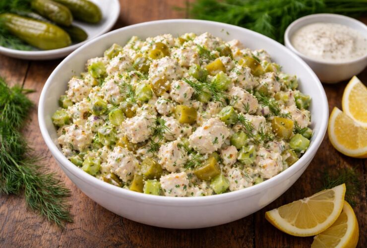 Dill Pickle Chicken Salad Recipe