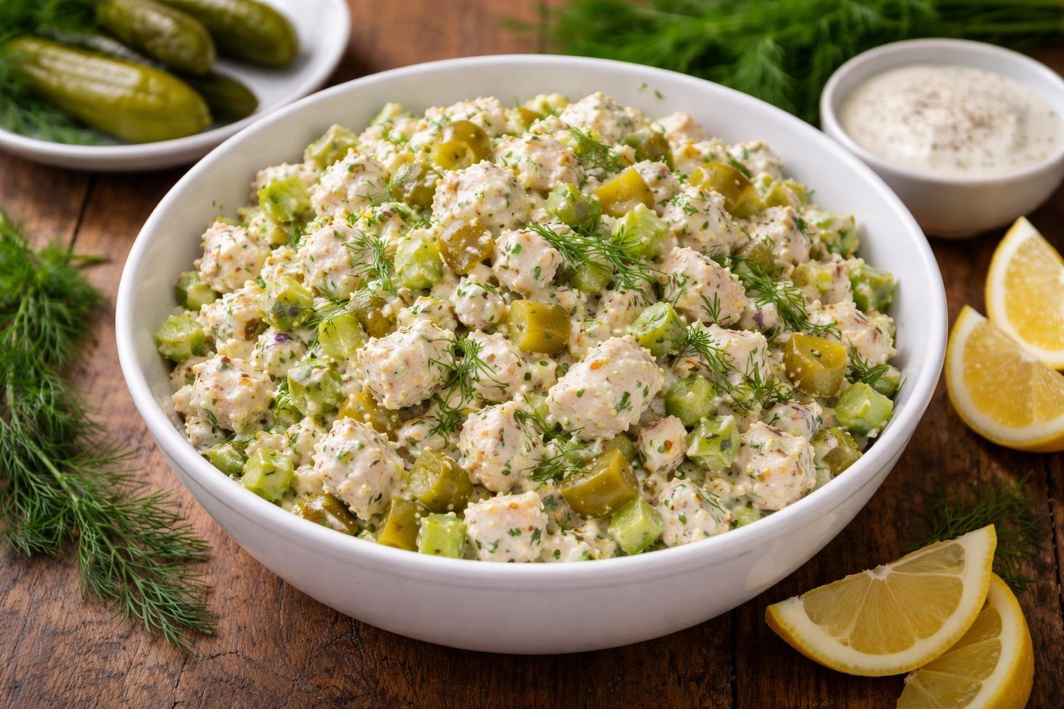 Dill Pickle Chicken Salad Recipe