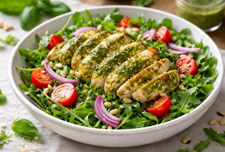 Pesto Chicken Salad Recipe
