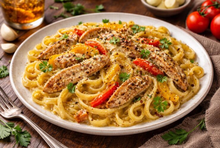 Cowboy Butter Chicken Pasta Recipe