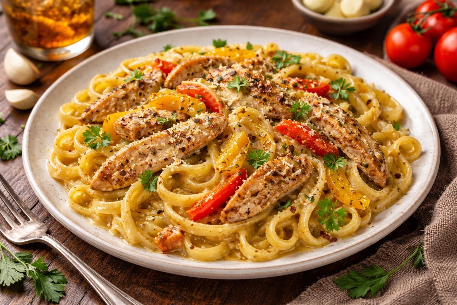 Cowboy Butter Chicken Pasta Recipe