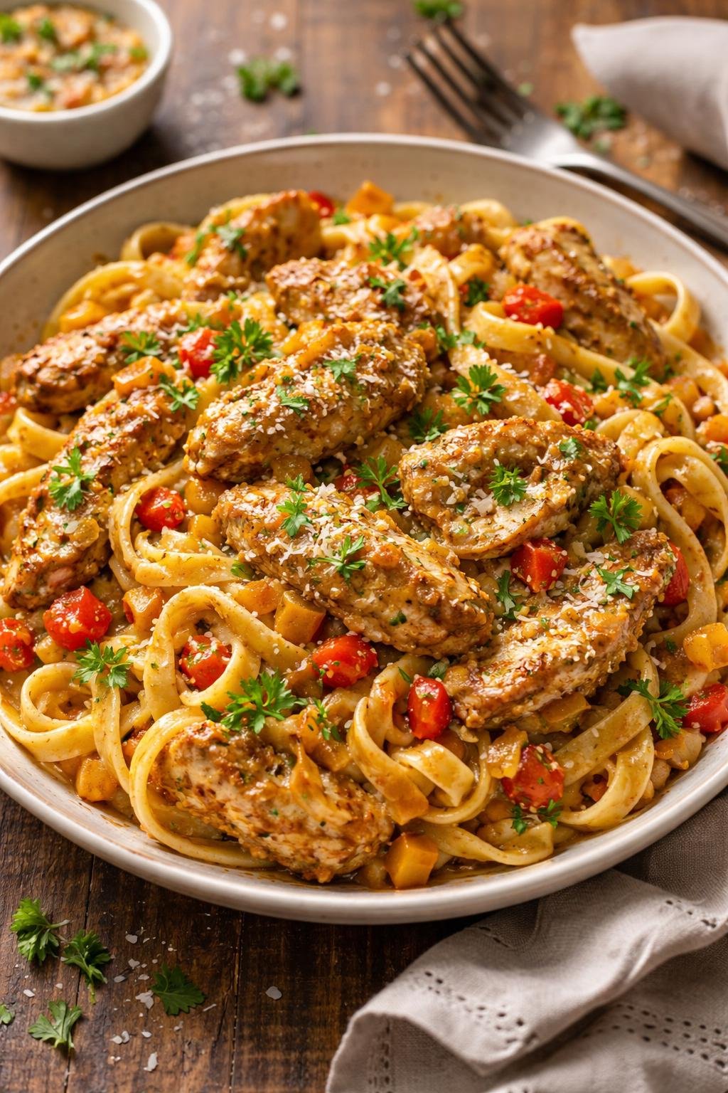 Cowboy Butter Chicken Pasta