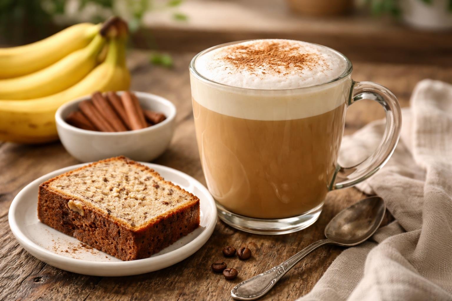 Banana Bread Latte Recipe
