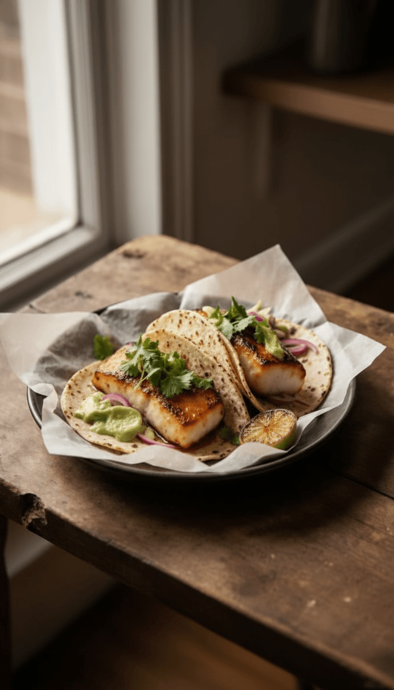 Gordon Ramsay Fish Tacos