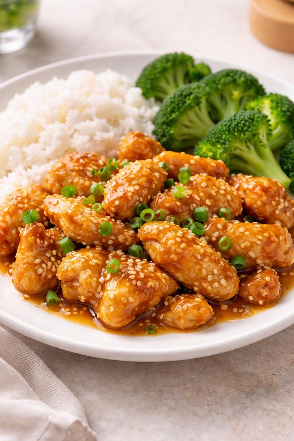 Panda Express Honey Sesame Chicken
