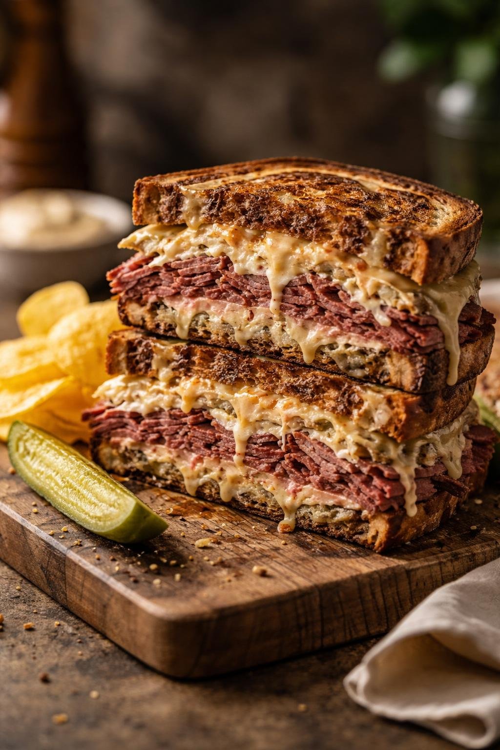 Gordon Ramsay Reuben Sandwich