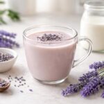 Homemade Lavender Milk Tea Recipe
