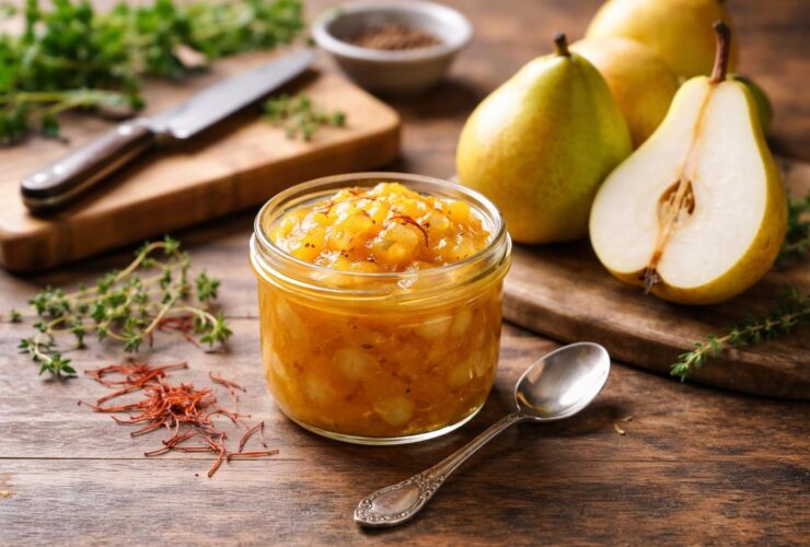 Gordon Ramsay Pear And Saffron Chutney Recipe