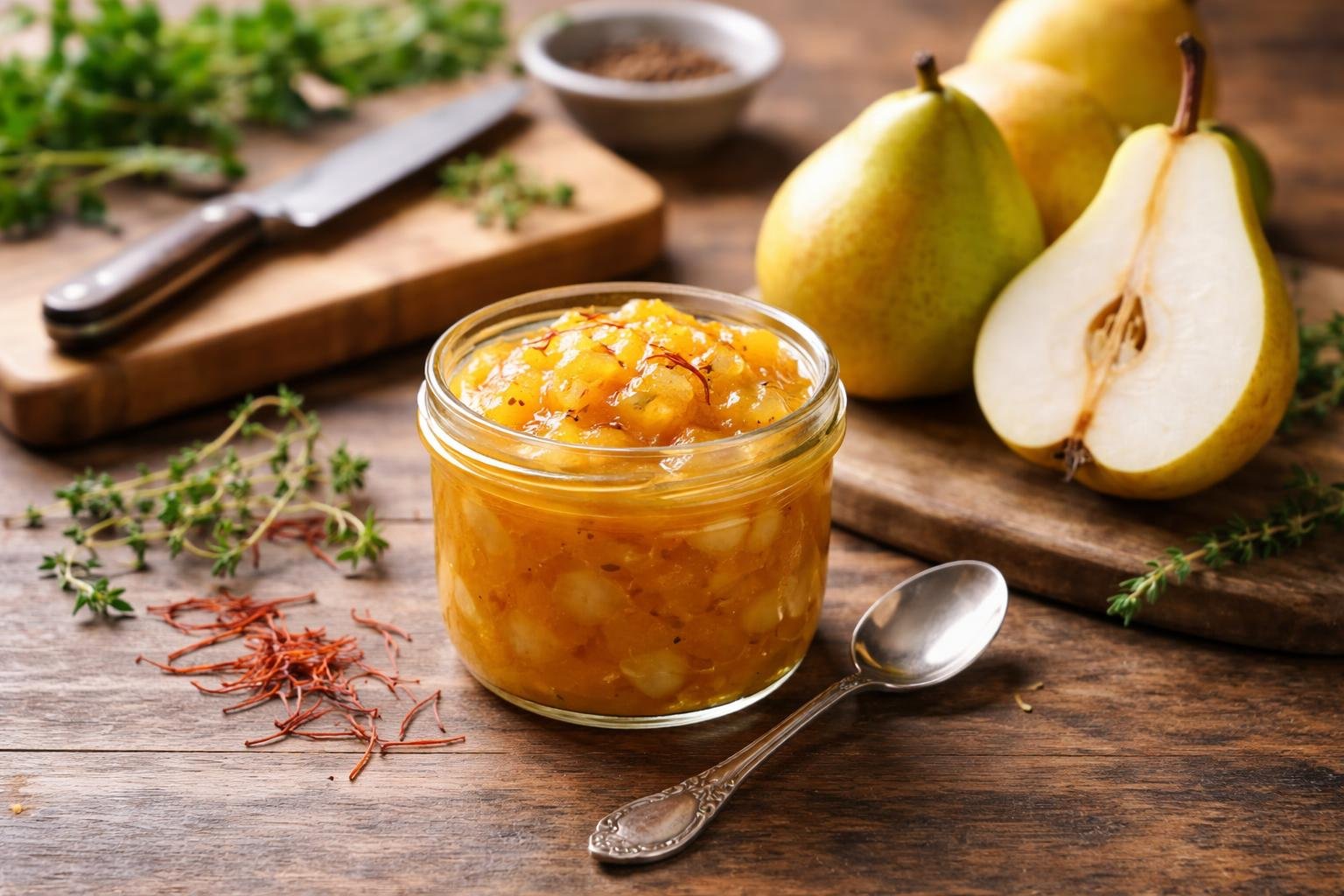 Gordon Ramsay Pear And Saffron Chutney Recipe