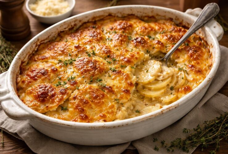 Classic Scalloped Potatoes Au Gartin Recipe
