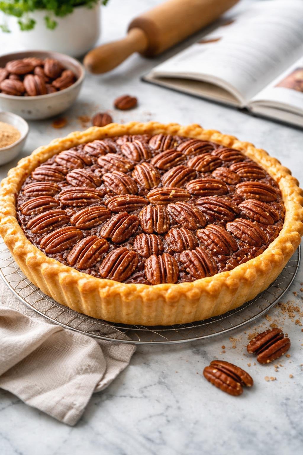 Gordon Ramsay Pecan Pie