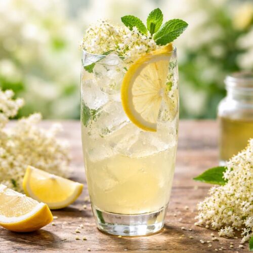 Elderflower Smash Summer Drink Recipe