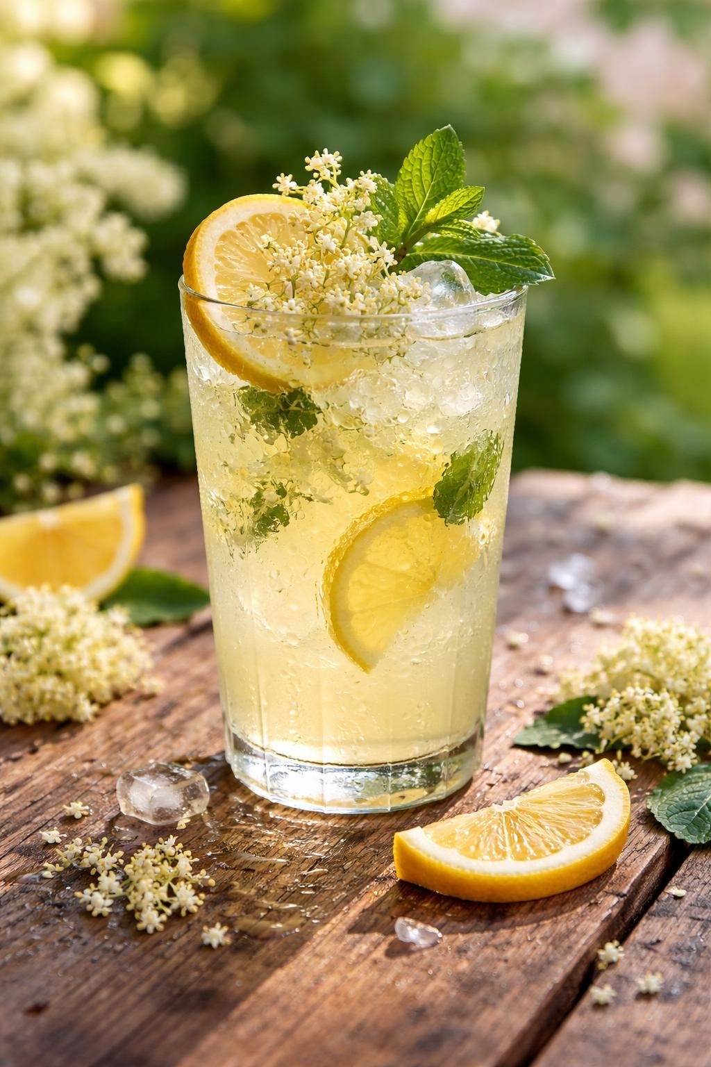 Elderflower Smash Summer Drink