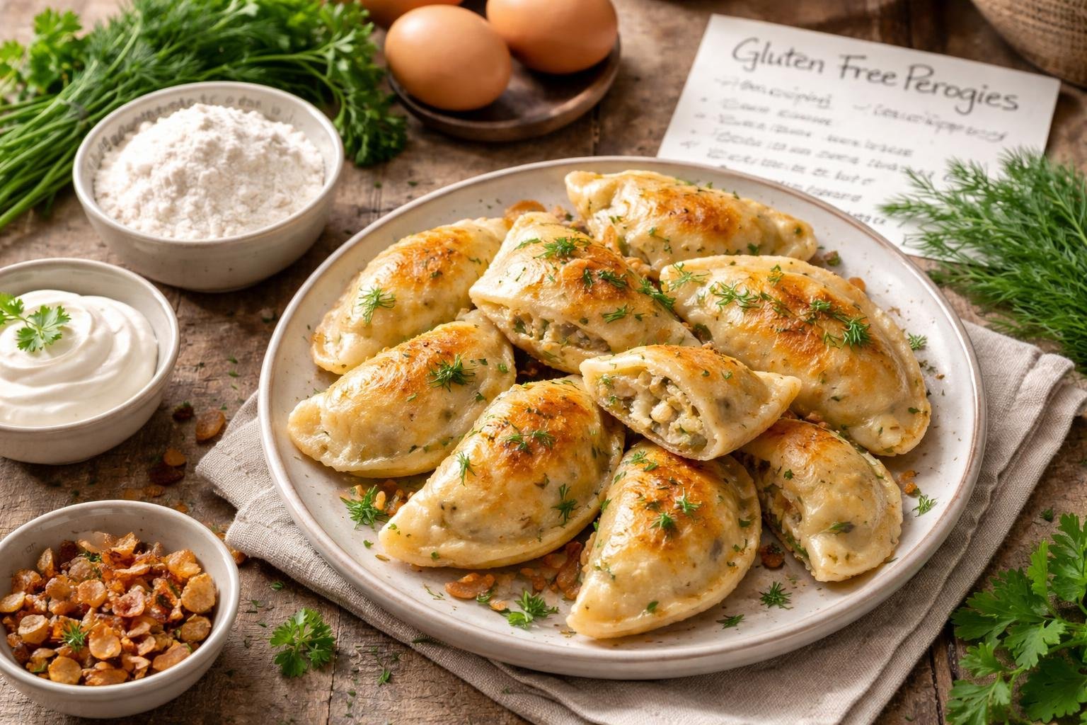 Gluten Free Perogies Recipe