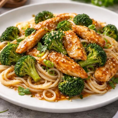 Gordon Ramsay Chicken Broccoli Rice Noodles Recipe