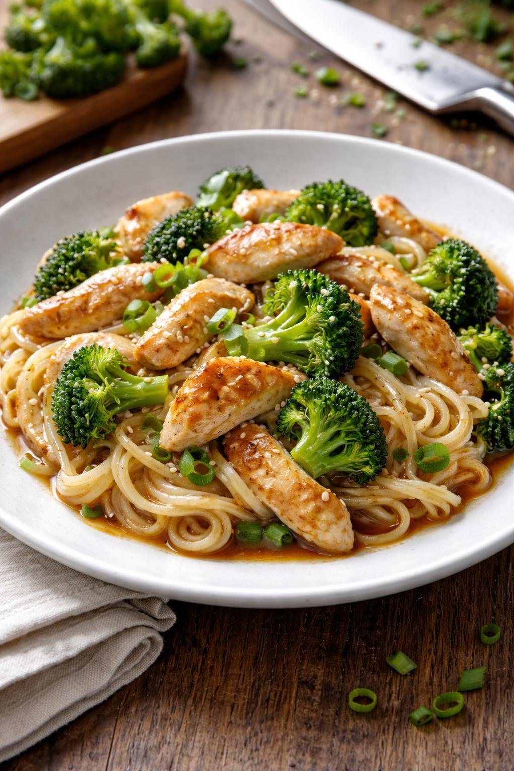Gordon Ramsay Chicken Broccoli Rice Noodles Recipe
