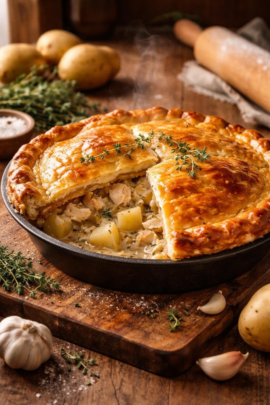 Gordon Ramsay Chicken And Potato Pie Recipe