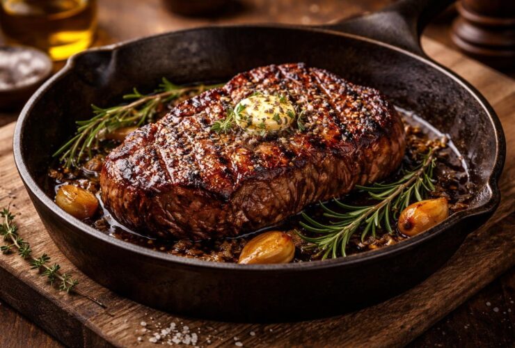 Gordon Ramsay Steak In A Cast Iron Skillet Recipe