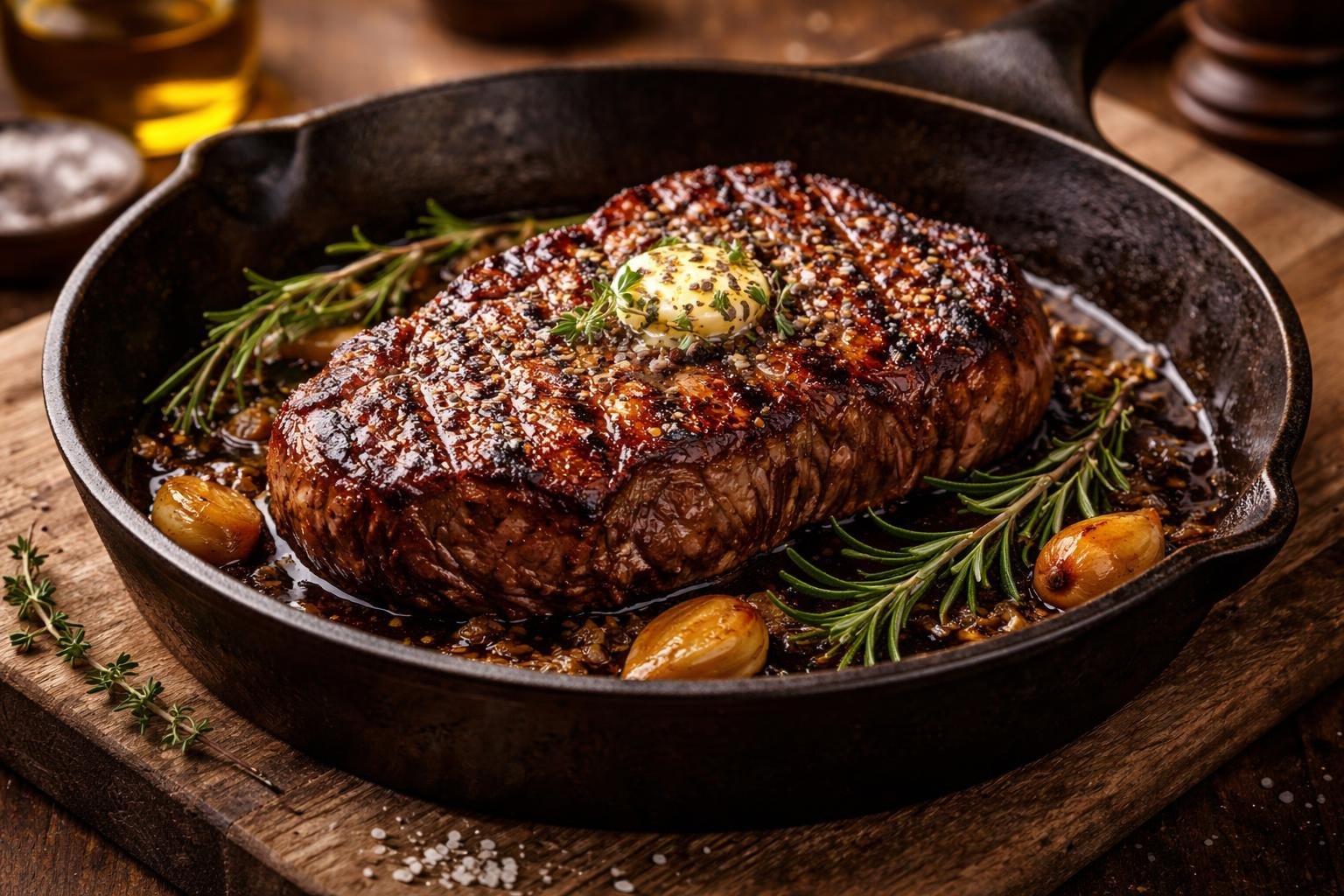 Gordon Ramsay Steak In A Cast Iron Skillet Recipe