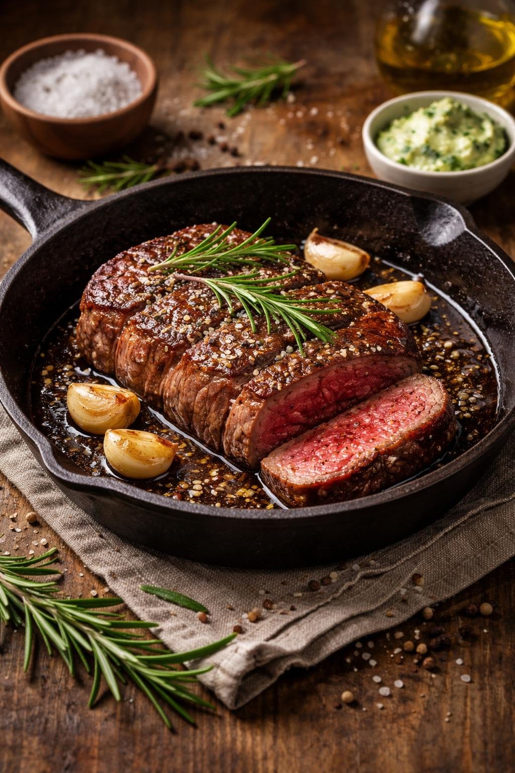 Gordon Ramsay Steak In A Cast Iron Skillet Recipe