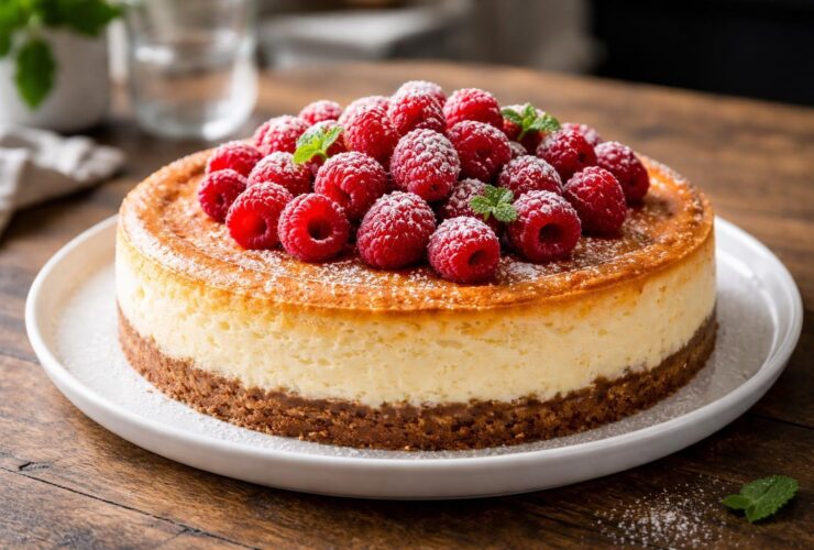 Gordon Ramsay Baked Raspberry Cheesecake Recipe