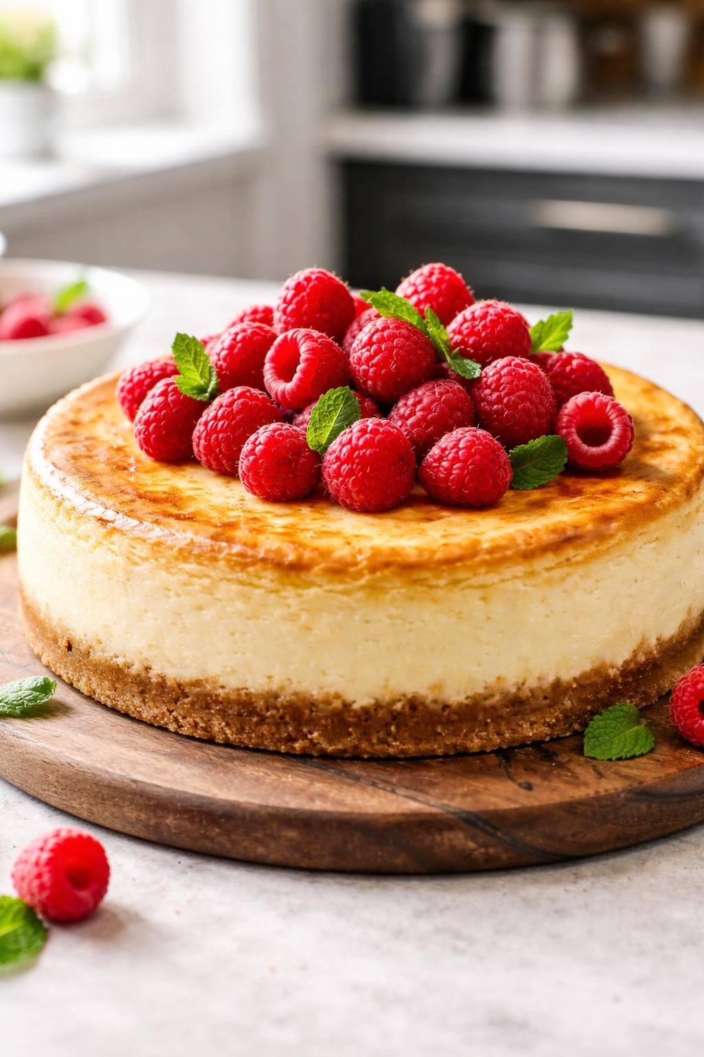 Gordon Ramsay Baked Raspberry Cheesecake Recipe