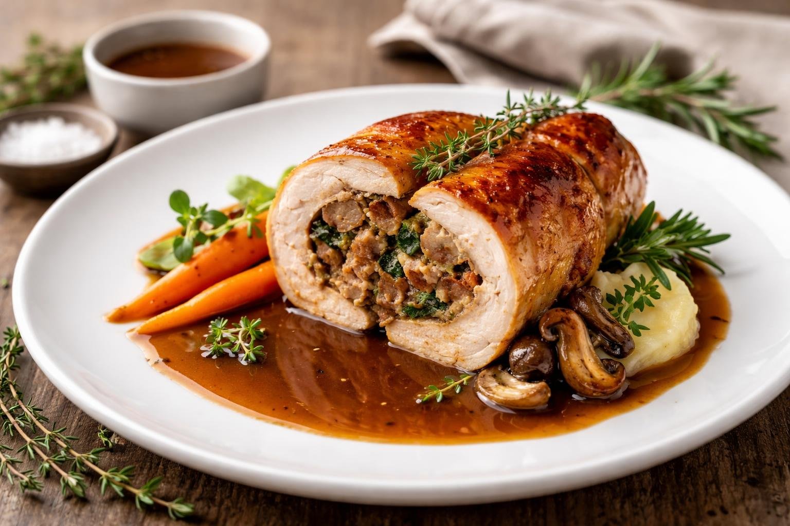 Gordon Ramsay Chicken Ballotine Recipe