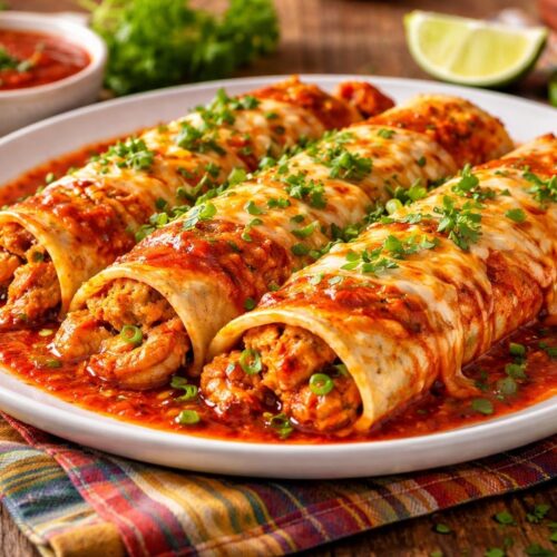 Cajun Crawfish Enchiladas Recipe