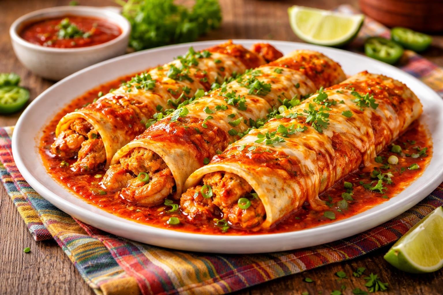 Cajun Crawfish Enchiladas Recipe