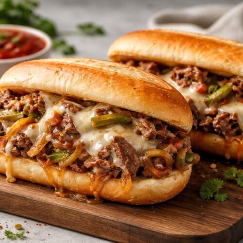 Gordon Ramsay Philly Cheesesteak Sloppy Joes Recipe