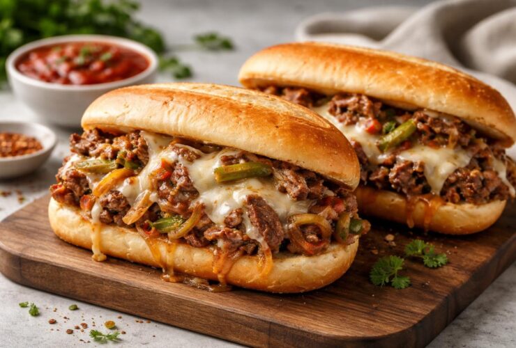 Gordon Ramsay Philly Cheesesteak Sloppy Joes Recipe