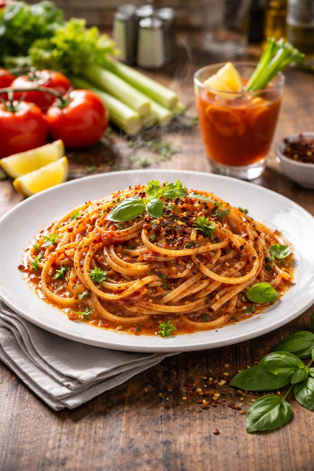 Gordon Ramsay Bloody Mary Linguine Recipe