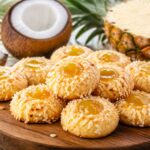 Hawaiian Pineapple Coconut Thumbprint Cookies Recipe