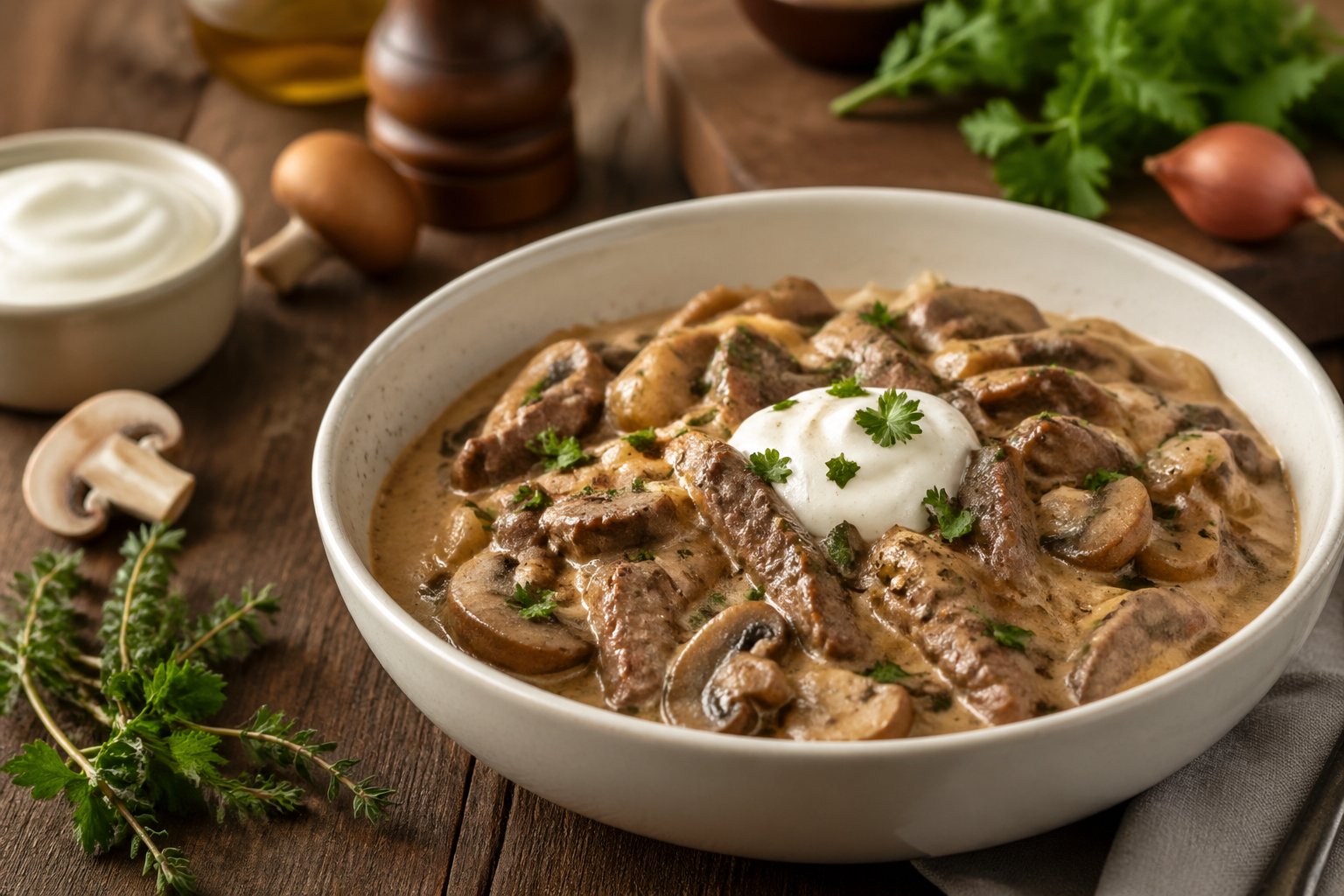 Gordon Ramsay Beef Stroganoff Recipe