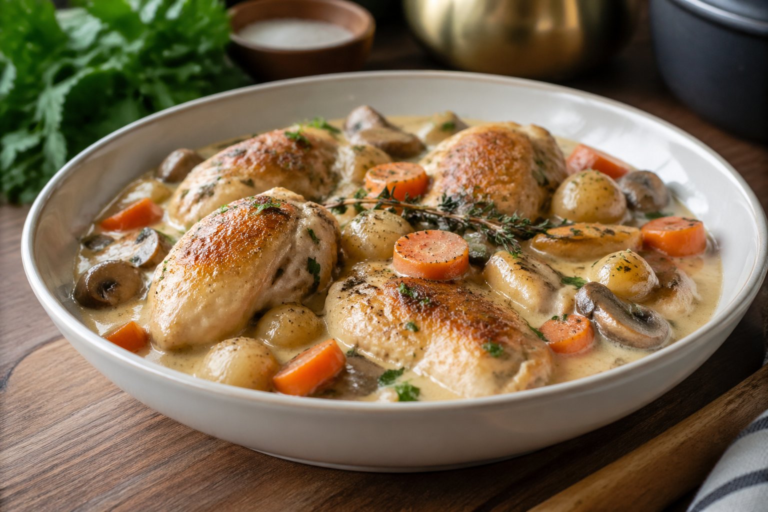 Gordon Ramsay Chicken Fricassee Recipe